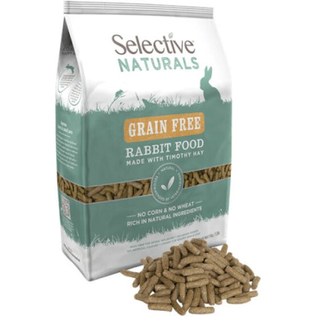 Alimentation sans céréales pour lapin Selective Naturals Supreme