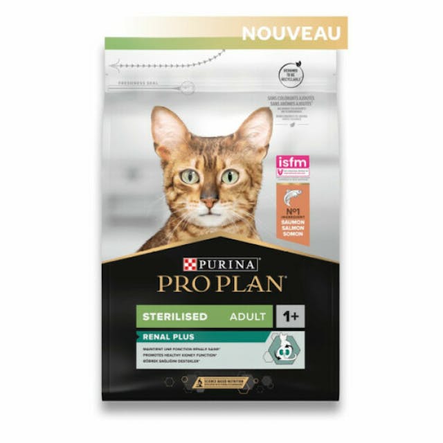 Pro Plan Adulte Sterilised Renal Plus Saumon pour chat