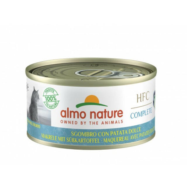 Pâtée sans céréales pour chat Almo Nature HFC Complete Boîte 70 g