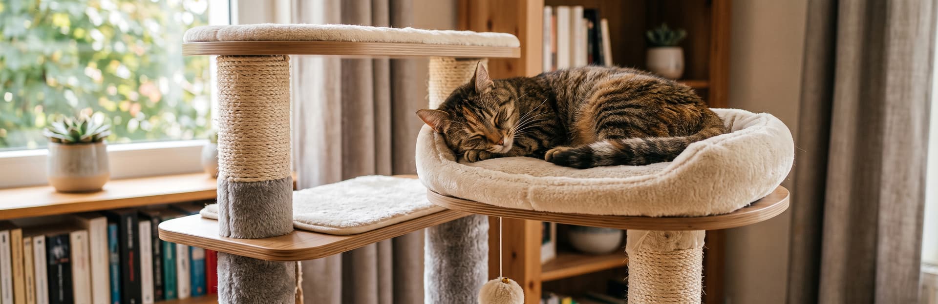 Comment choisir un arbre à chat pour un petit appartement ?