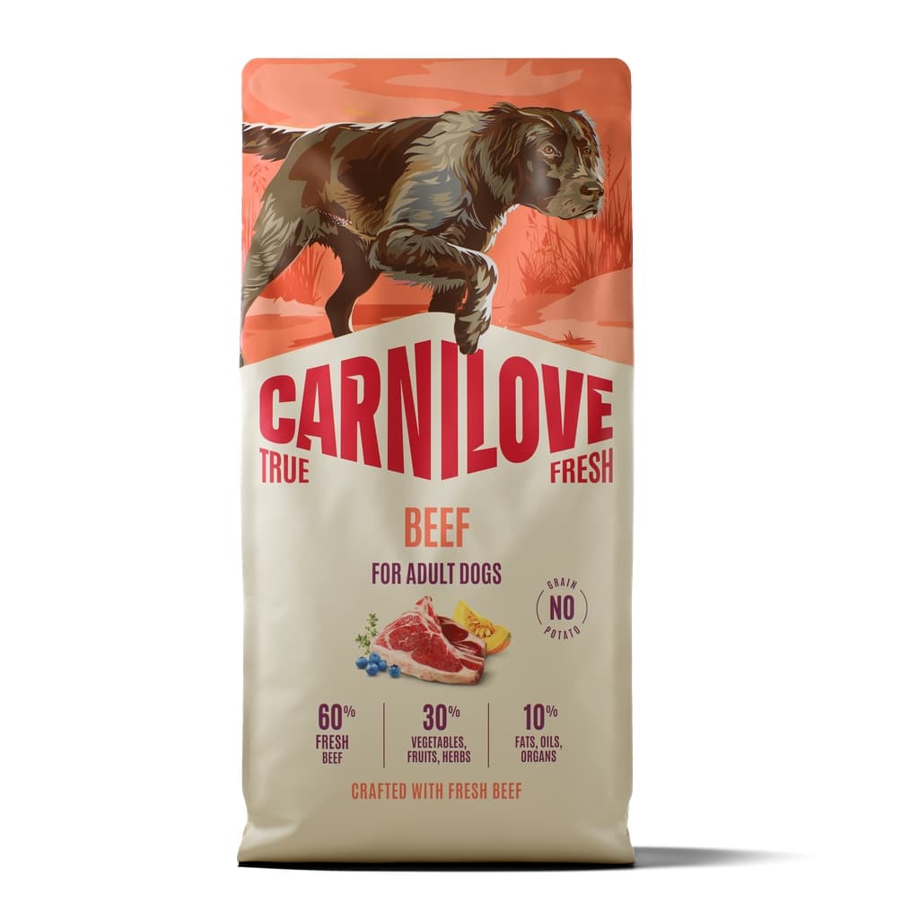 Carnilove True Fresh au bœuf pour chien adulte