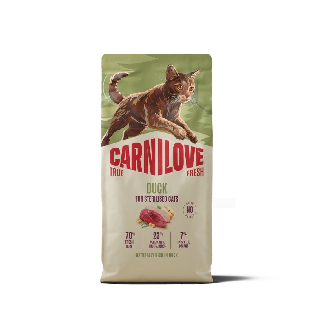 Carnilove True Fresh pour chat adulte stérilisé - Canard
