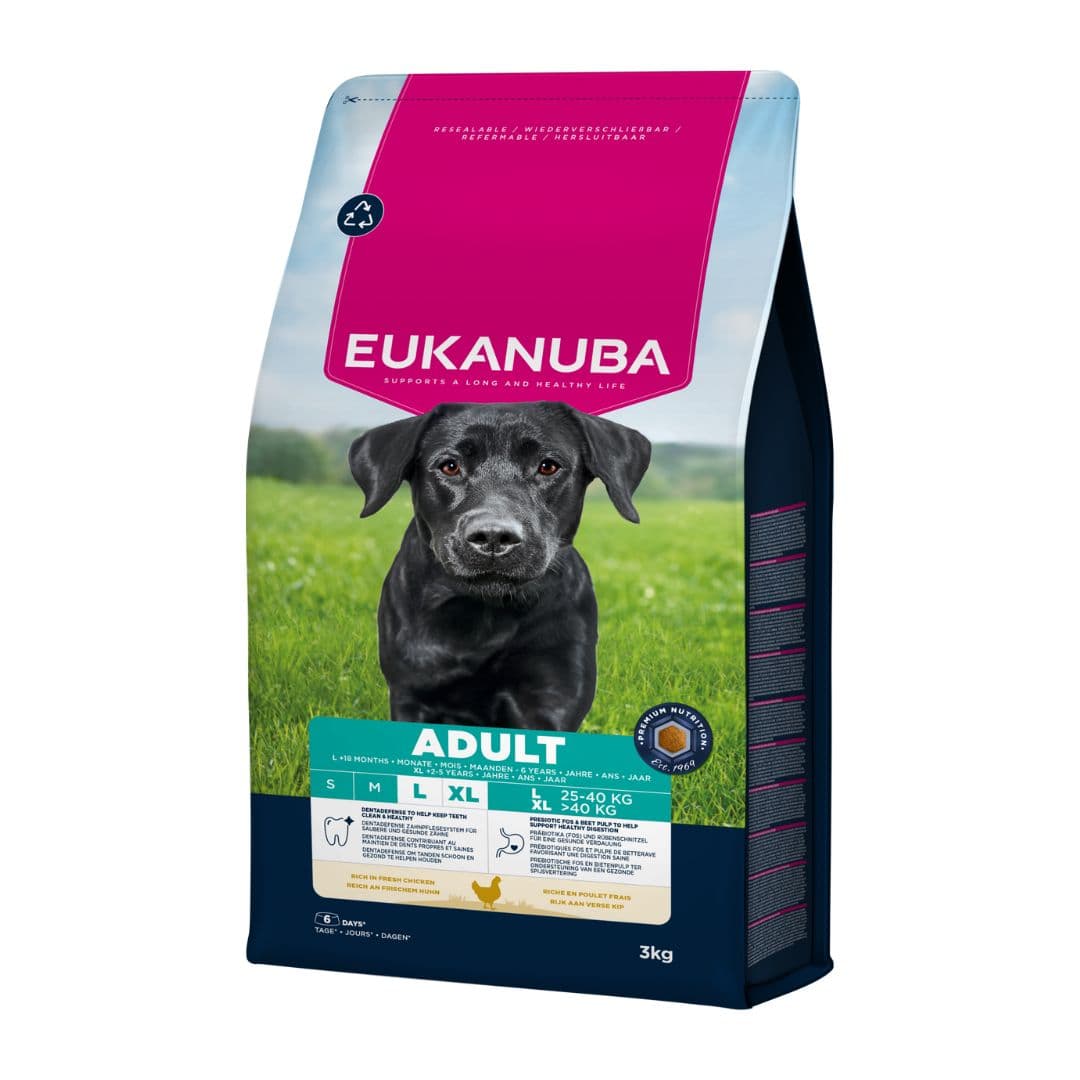 Croquettes Eukanuba Chien Adulte Grandes Races Poulet
