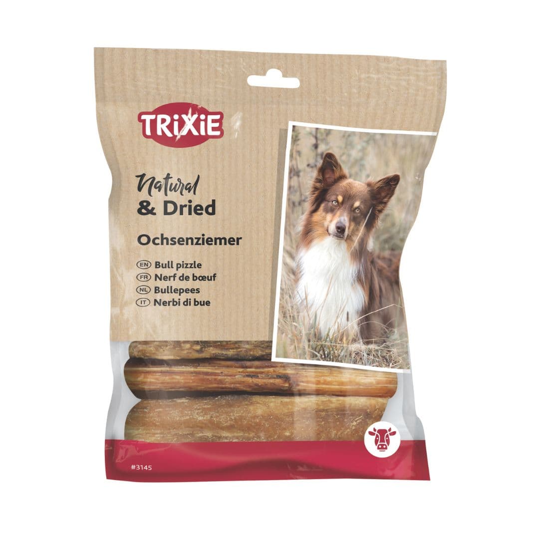 Friandises pour chien nerfs de bœuf séché en bâtonnet
