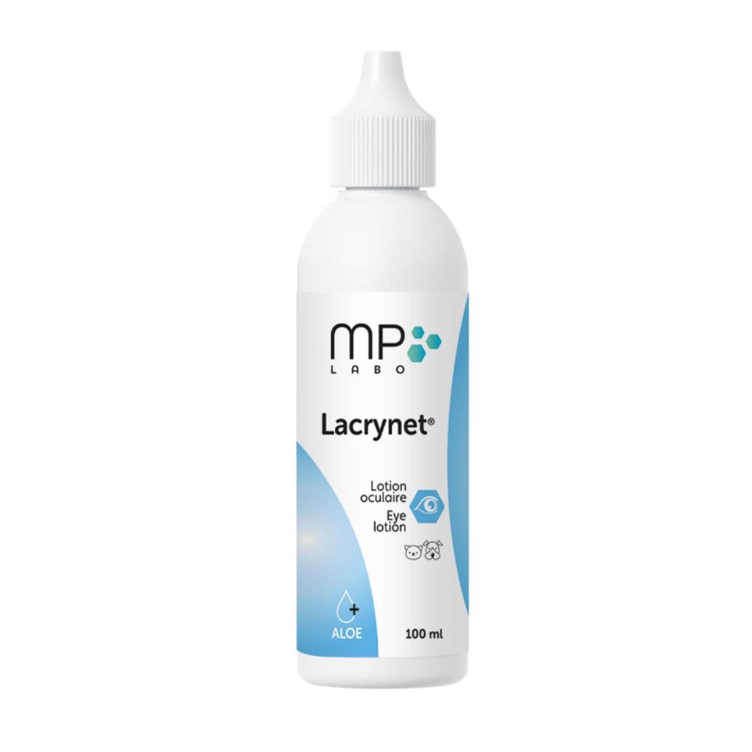 Lacrynet lotion oculaire chien, chat et rongeur MP Labo