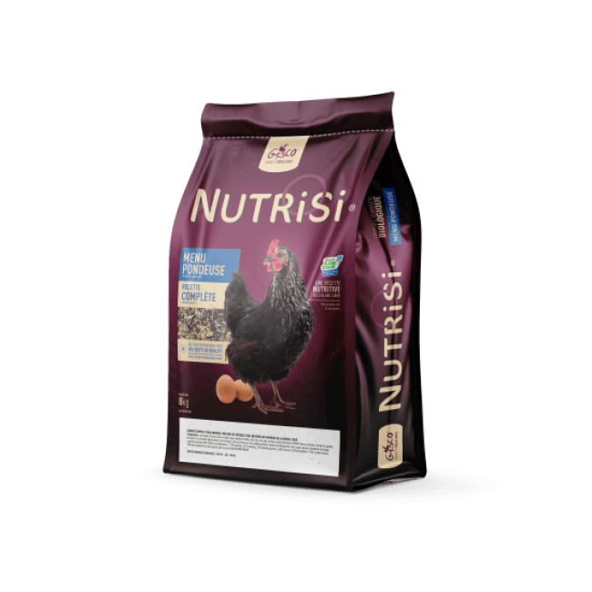 Alimentation poules Nutrisi Menu Pondeuses