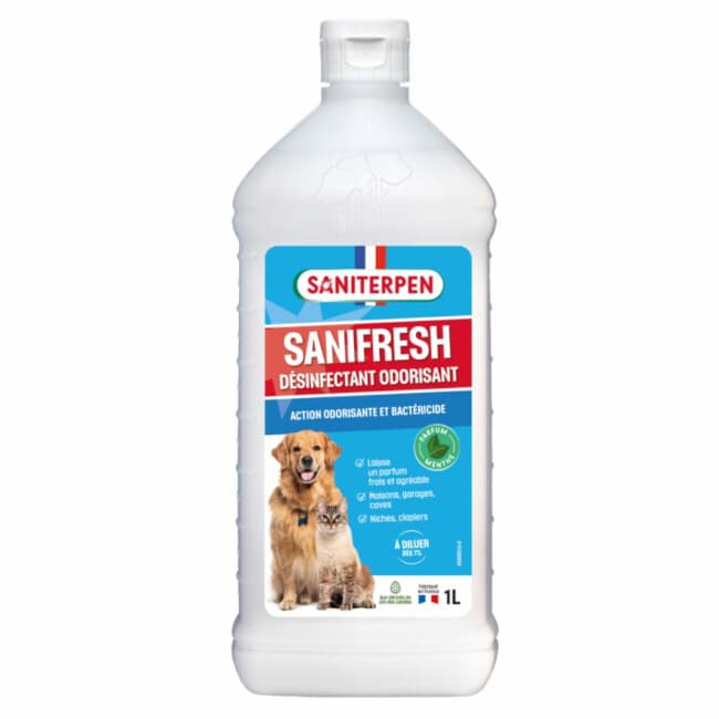 Bactéricide Sanifresh pour sols et extérieurs Saniterpen