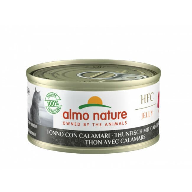 Boîtes Almo Nature HFC Jelly pour chat - Lot de 6 x 70 g