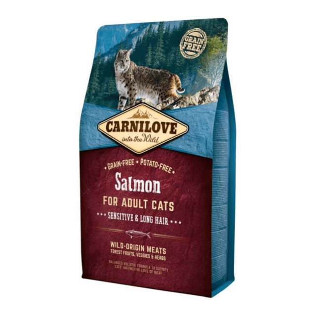 Carnilove Saumon chat sensible Sensitive & Long Hair