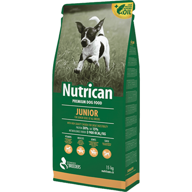Croquettes Nutrican Junior pour chiot au poulet