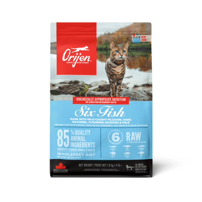 Orijen Six Fish pour chat