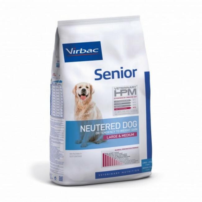 Croquettes Virbac HPM Senior Neutered Large & Medium pour chien