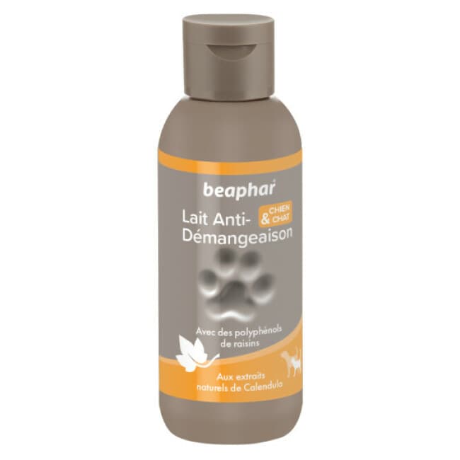 Lait anti démangeaison pour chien et chat Beaphar