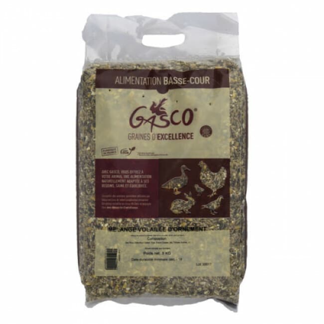 Mélange volaille d'ornement et galinette Gasco