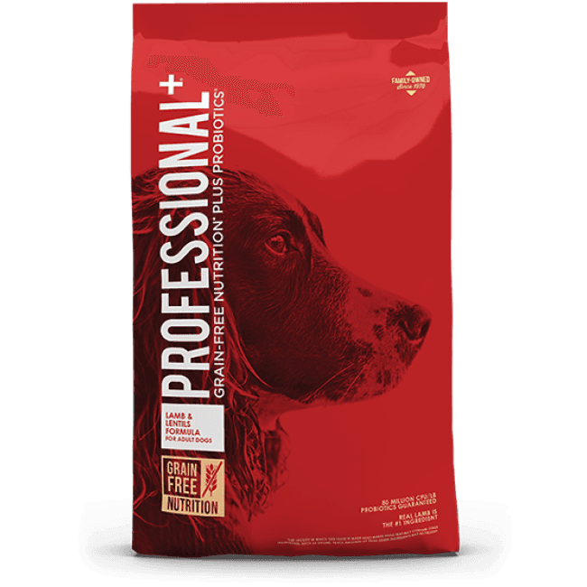 Professional+ Grain Free agneau et lentilles pour chien adulte