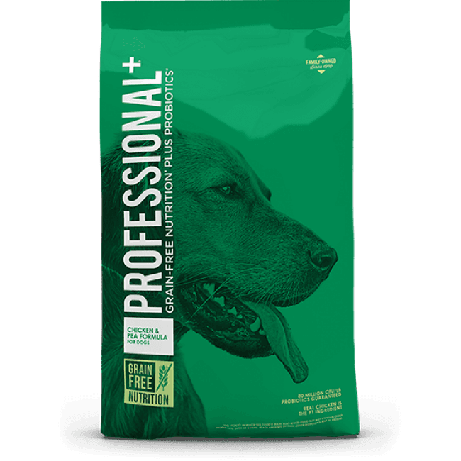 Professional+ Grain Free poulet et pois pour chien adulte