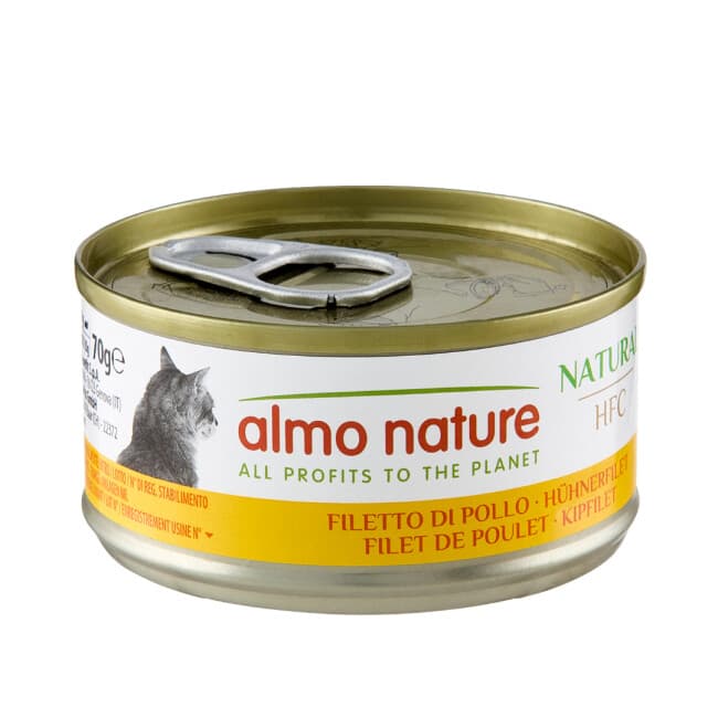 Pâtée pour chat Almo Nature HFC Natural - Lot de 6 x 70 g