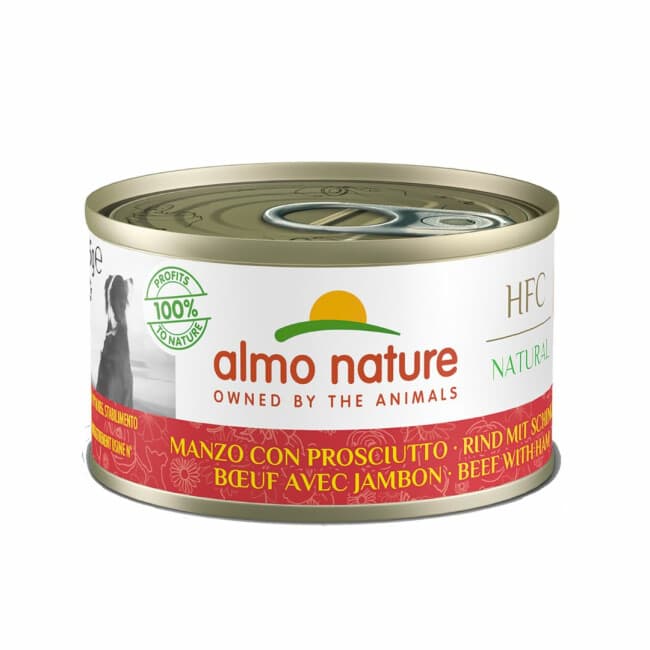 Pâtée pour chien Almo Nature HFC Natural - Lot de 6 boîtes x 95 g