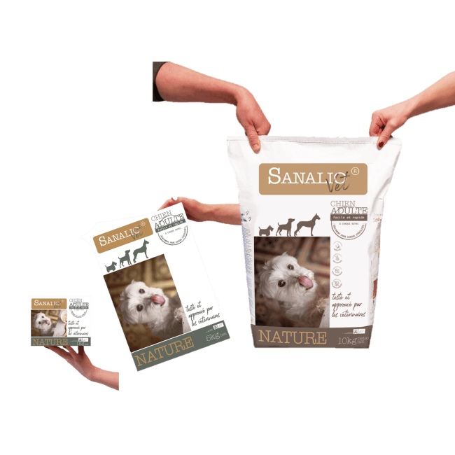 Aliment naturel pour chien adulte Sanalio