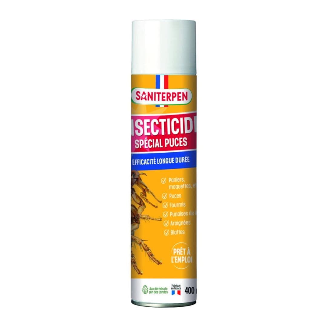 Saniterpen insecticide tiques et puces