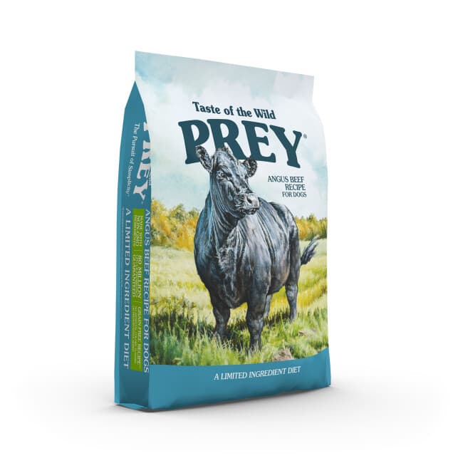 Taste of the Wild PREY au bœuf Angus pour chien