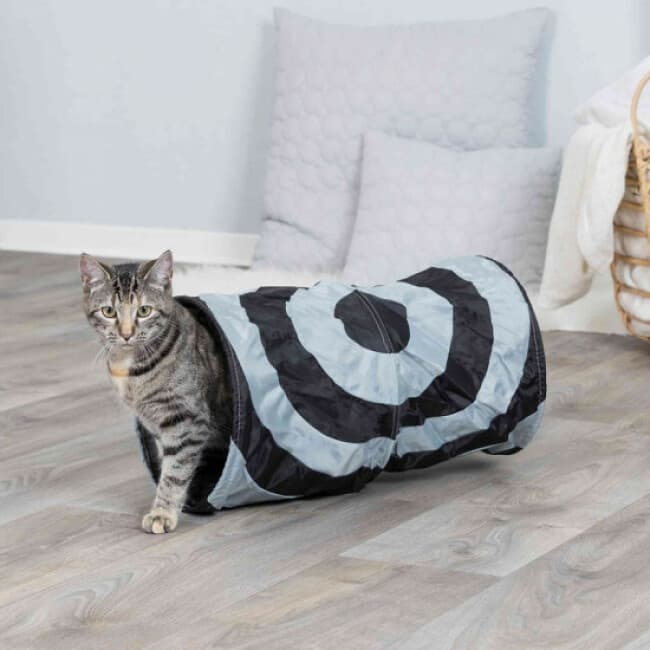Tunnel de jeu bicolore Trixie pour chat