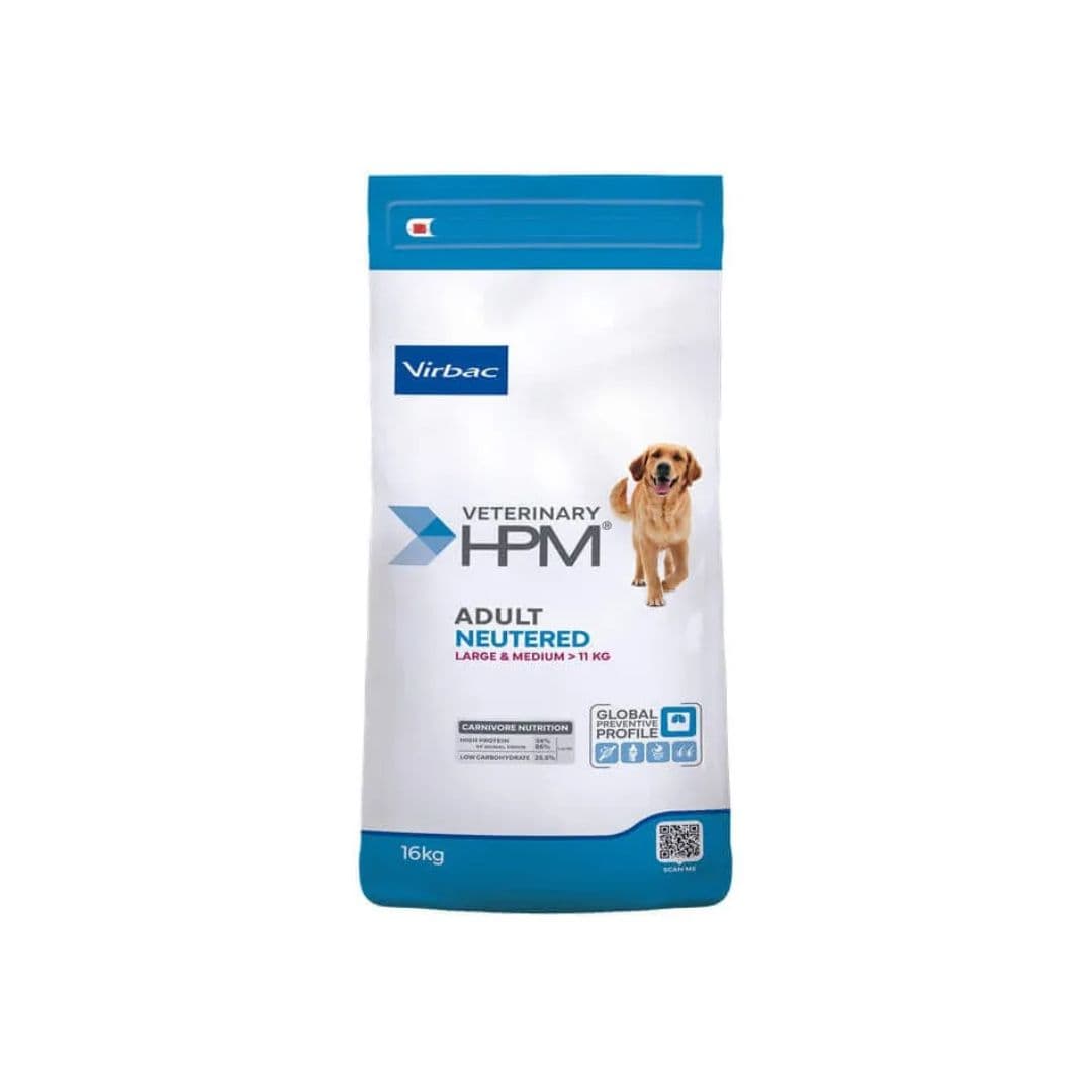 Virbac Veterinary HPM Adult Neutered Dog Large & Medium