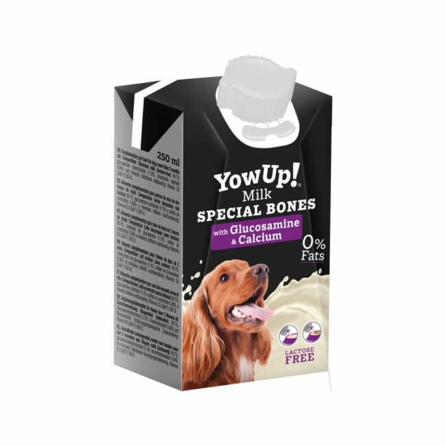 YowUP Special Bones pour chien - Lait fonctionnel avec Calcium et Glucosamine